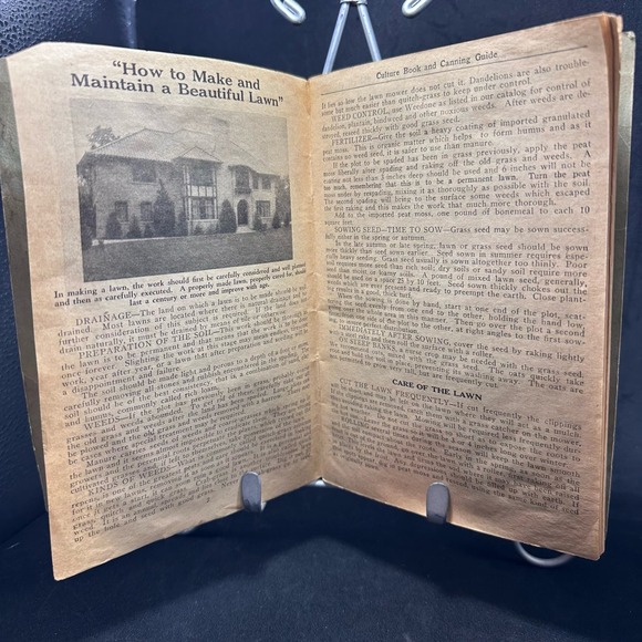 Handy Culture‎ Book and Canning Recipes , R. H. Shumway Seedsman Vintage - Picture 4 of 8
